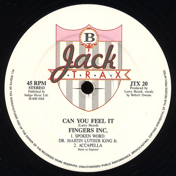Fingers Inc. - Can You Feel It | Jack Trax (JTX 20) - 4