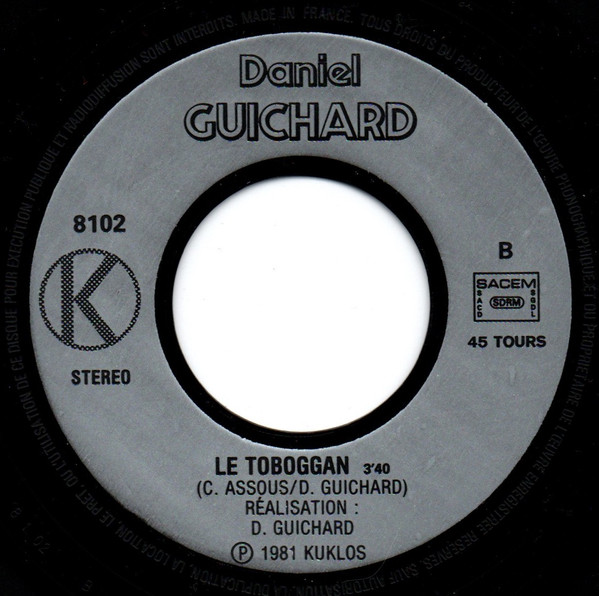 Daniel Guichard - T'aimer Pour La Vie | Kuklos Corp (KS 8102) - 4