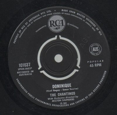 The Chantinos - Dominique | RCA (101637) - main