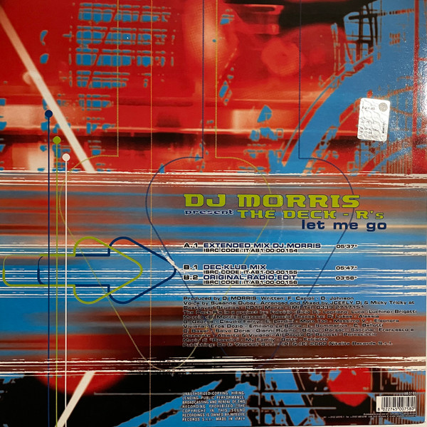 DJ Morris Present The Deck-R's - Let Me Go | Major Records (MR 27-00) - 2 DJ Morris Present The Deck-R's - Let Me Go | Major Records (MR 27-00) - 2