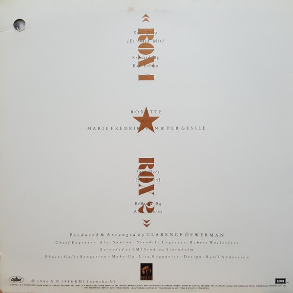 Roxette - Soul Deep (Extended Mix) | Capitol Records (SPRO 336) - 2