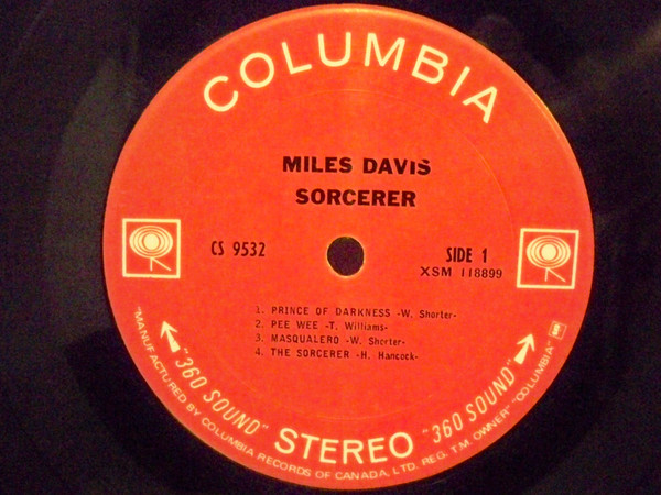 Miles Davis - Sorcerer | Columbia (CS 9532) - 3