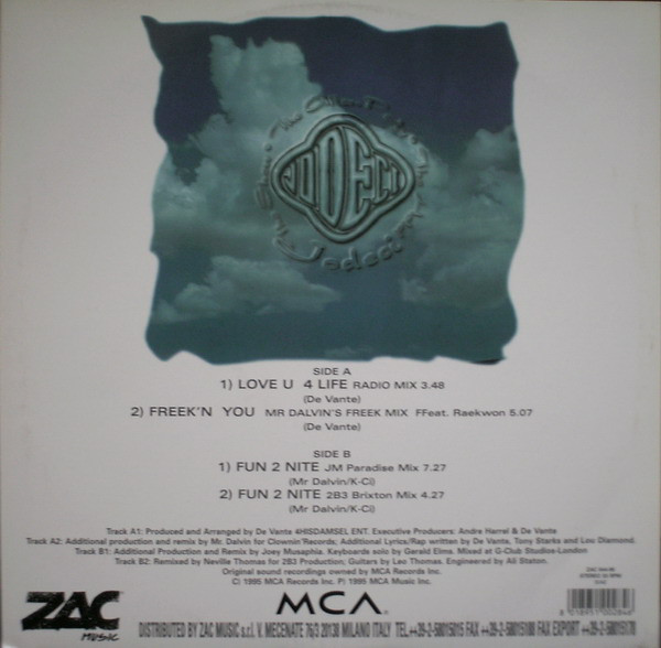 Jodeci - Love U 4 Life | Zac Records (ZAC 044-95)