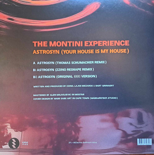 The Montini Experience - Astrosyn (Your House Is My House) | Electric Ballroom (EBM045) - 2 The Montini Experience - Astrosyn (Your House Is My House) | Electric Ballroom (EBM045) - 2