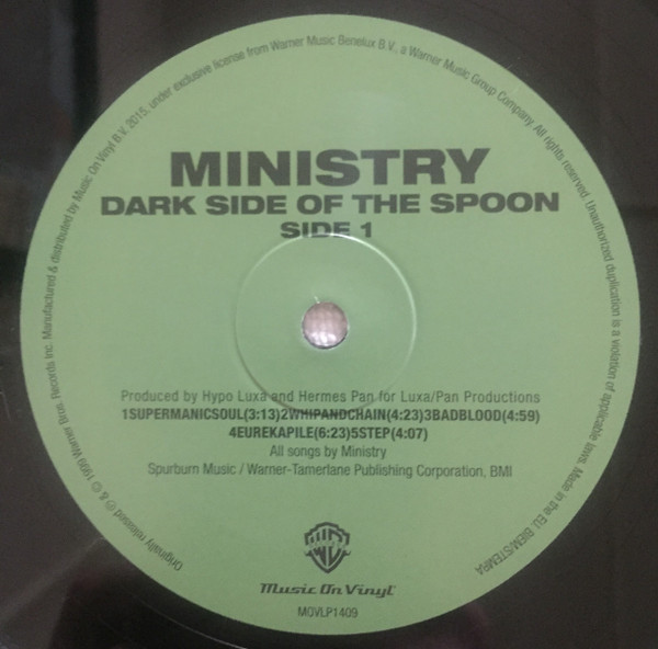 Ministry - Dark Side Of The Spoon | Music On Vinyl (MOVLP1409) - 2
