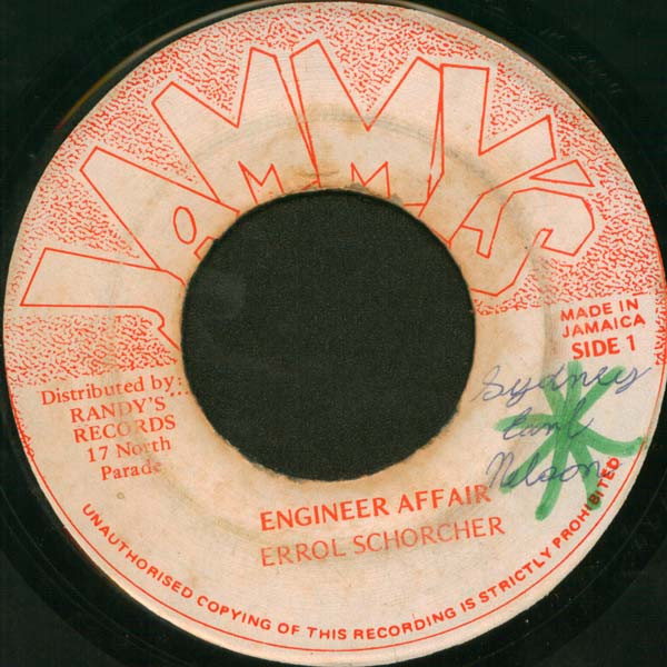 Errol Scorcher - Engineer Affair | Jammy's Records (none) - main