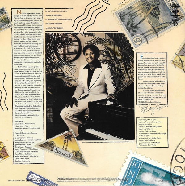 McCoy Tyner - La Leyenda De La Hora (The Legend Of The Hour) | CBS (CBS 85143) - 2 McCoy Tyner - La Leyenda De La Hora (The Legend Of The Hour) | CBS (CBS 85143) - 2