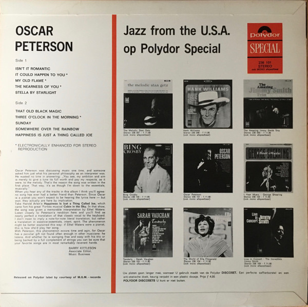 Oscar Peterson - Oscar Peterson | Polydor (236 101) - 2 Oscar Peterson - Oscar Peterson | Polydor (236 101) - 2