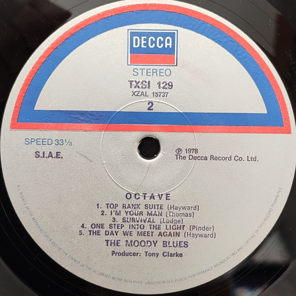The Moody Blues - Octave | Decca (TXSI 129) - 4 The Moody Blues - Octave | Decca (TXSI 129) - 4