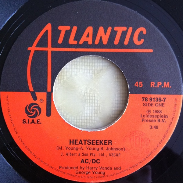 AC/DC - Heatseeker | Atlantic (78 9136-7) - 3