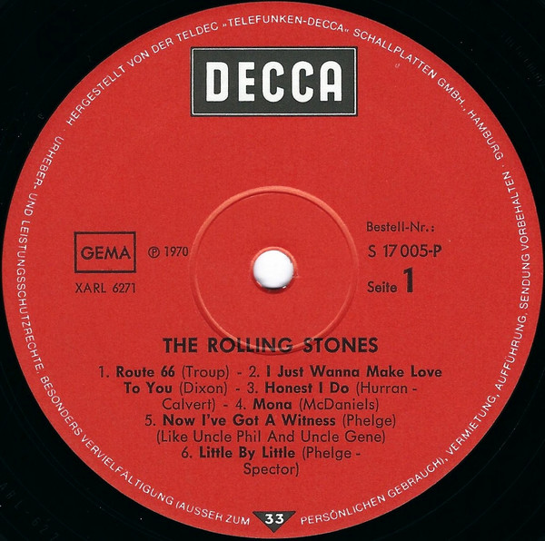 The Rolling Stones - The Rolling Stones | Decca (S 17 005 P) - 3