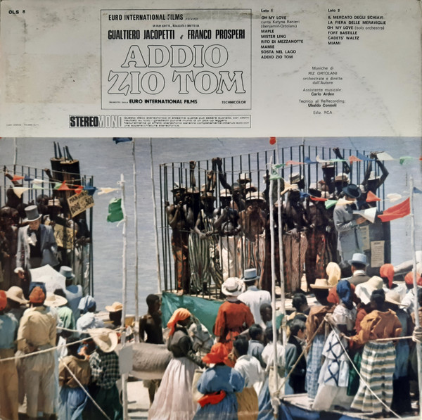 Riz Ortolani - Addio Zio Tom (Colonna Sonora Originale Del Film) | RCA Original Cast (OLS 8) - 4
