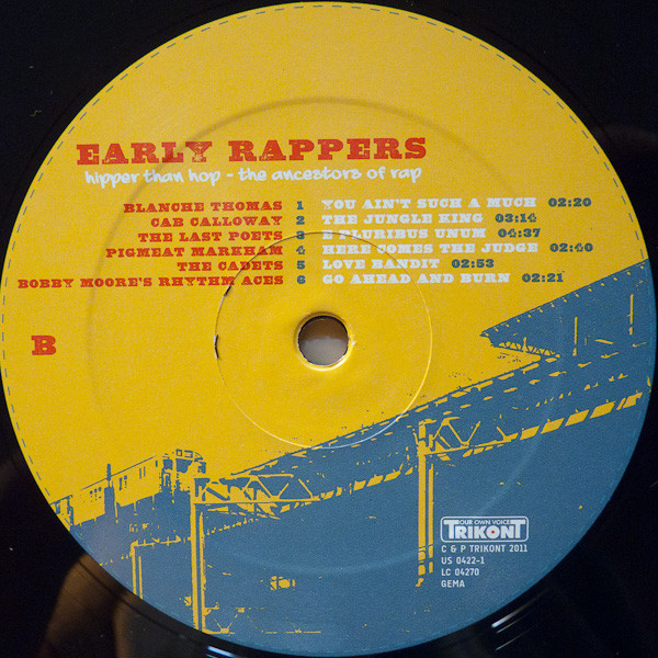 Various - Early Rappers: Hipper Than Hop - The Ancestors Of Rap | Trikont-Our Own Voice (US 0422-1) - 4 Various - Early Rappers: Hipper Than Hop - The Ancestors Of Rap | Trikont-Our Own Voice (US 0422-1) - 4