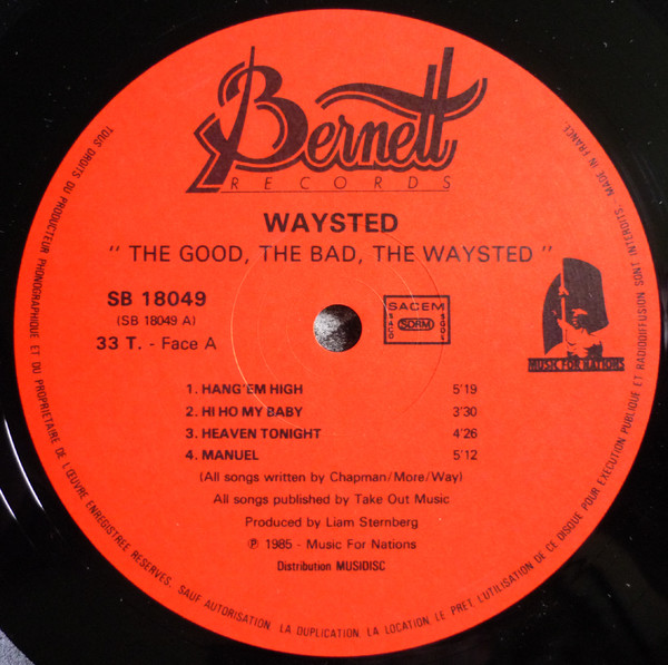 Waysted - The Good The Bad The Waysted | Bernett Records (SB18049) - 3