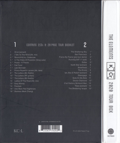 King Crimson - The Elements (2020 Tour Box) | Discipline Global Mobile (KCTB20) - 2