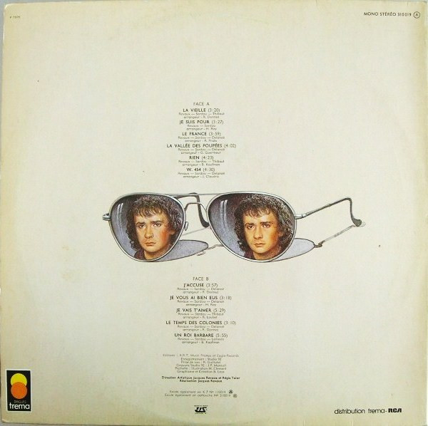 Michel Sardou - Michel Sardou | Trema (310 019) - 4 Michel Sardou - Michel Sardou | Trema (310 019) - 4
