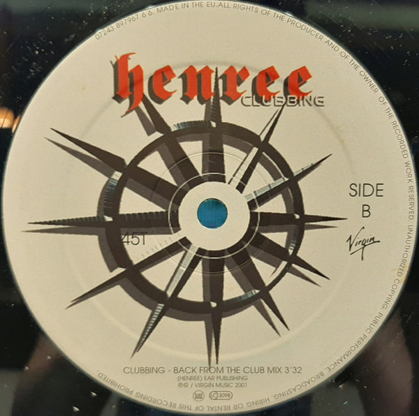 Henree - Clubbing | Virgin (7243 8 97967 6 6) - 2