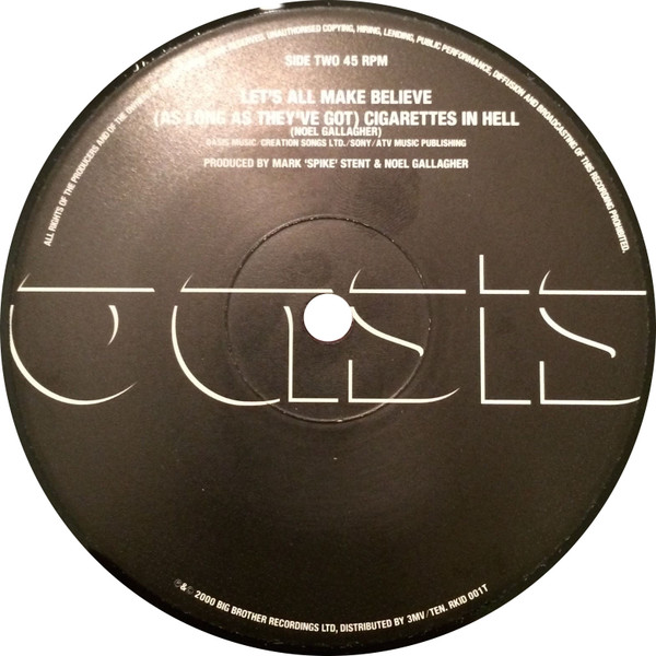 Oasis - Go Let It Out | Big Brother (RKID 001T) - 3
