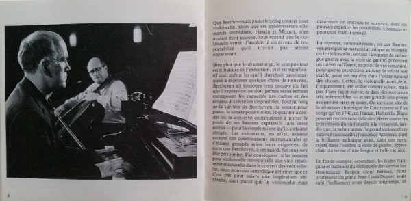 Ludwig van Beethoven , Mstislav Rostropovich , Sviatoslav Richter - The Sonatas For Piano And Cello = Die Sonaten Für Klavier Und Violoncello = Les Sonates Pour Piano Et Violoncelle | Philips (412 256-2) - 4
