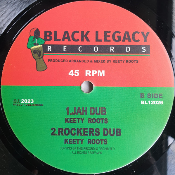 Ishabel / Addis Pablo - Jah Nah Go Let You Go / Rockers Mood | Black Legacy (BL12026) - 2 Ishabel / Addis Pablo - Jah Nah Go Let You Go / Rockers Mood | Black Legacy (BL12026) - 2