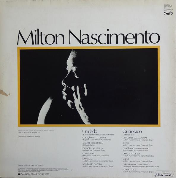 Milton Nascimento - Ao Vivo | Barclay (817 307-1) - 3 Milton Nascimento - Ao Vivo | Barclay (817 307-1) - 3
