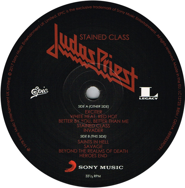 Judas Priest - Stained Class | Epic (88985390791) - 3 Judas Priest - Stained Class | Epic (88985390791) - 3