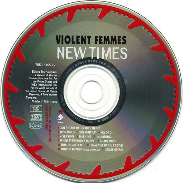 Violent Femmes - New Times | Elektra (7559-61553-2) - 3