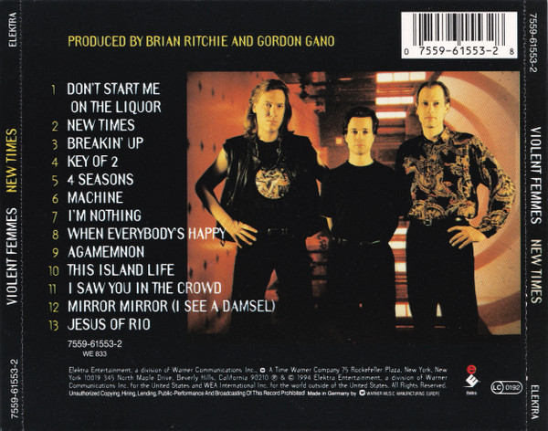 Violent Femmes - New Times | Elektra (7559-61553-2) - 2