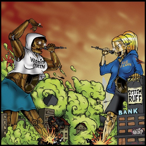 O.B.F. feat. Warrior Queen and Sis I-Leen - System Ruff / Stop Dem | O.B.F. Records (OBF1203)