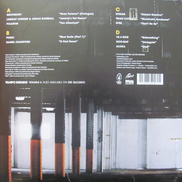 Various - Pomo Presents Tempo Dreams Volume 4 | Bastard Jazz Recordings (BJLP:11) - 2