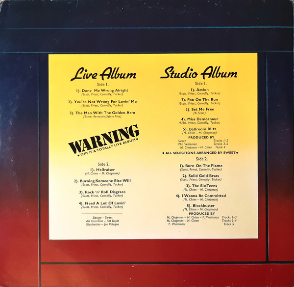 The Sweet - Strung Up | RCA (LPL 2-5107) - 4