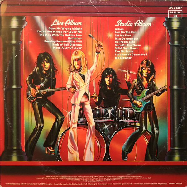 The Sweet - Strung Up | RCA (LPL 2-5107) - 2