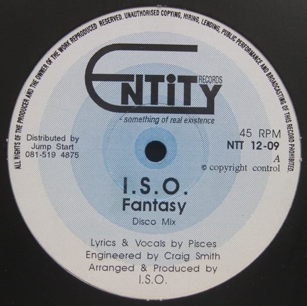 I.S.O. - Fantasy | Entity Records (NTT 12-09)