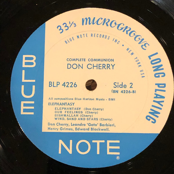 Don Cherry - Complete Communion | Blue Note (BLP 4226) - 4