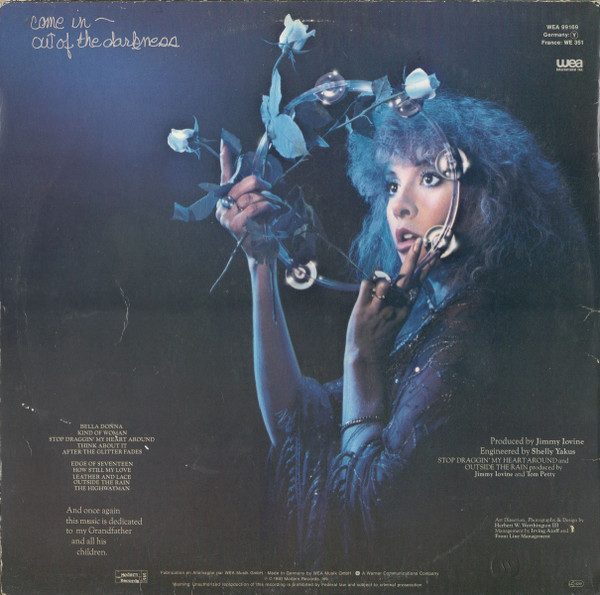 Stevie Nicks - Bella Donna | Modern Records (WEA 99169) - 2