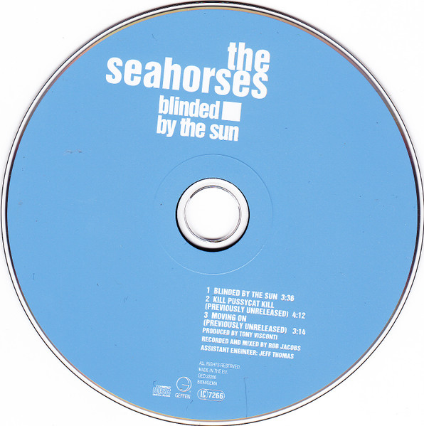 The Seahorses - Blinded By The Sun | Geffen Records (GED 22266) - 3