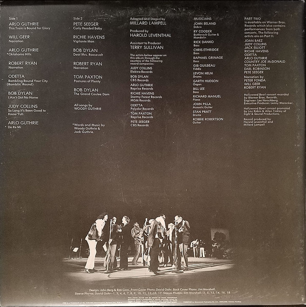 A Tribute To Woody Guthrie Part One