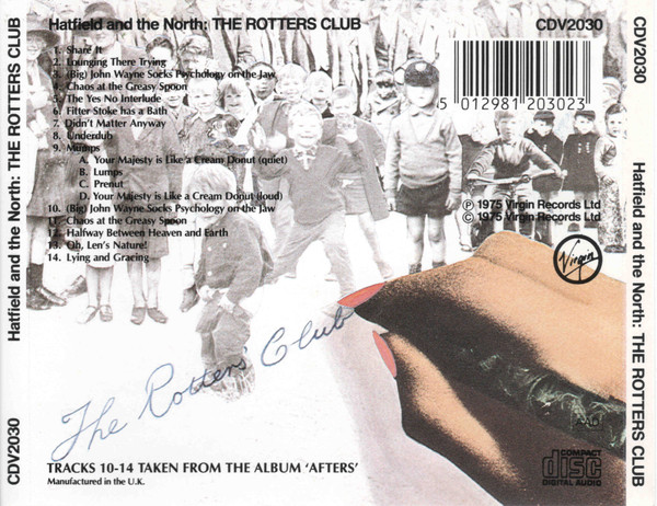 Hatfield And The North - The Rotters' Club | Virgin (CDV2030) - 2 Hatfield And The North - The Rotters' Club | Virgin (CDV2030) - 2