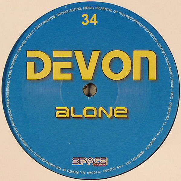 Devon - Alone | Space Traxx (34) - 2