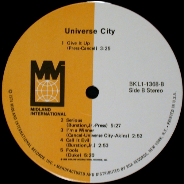 Universe City - Universe City | Midland International (BKL1-1368) - 3 Universe City - Universe City | Midland International (BKL1-1368) - 3