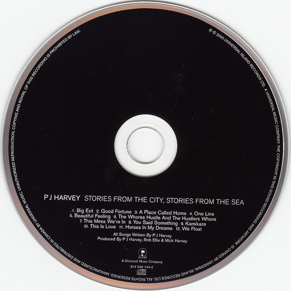 PJ Harvey - Stories From The City, Stories From The Sea [CD] | Island Records (314 548 144-2) - 3