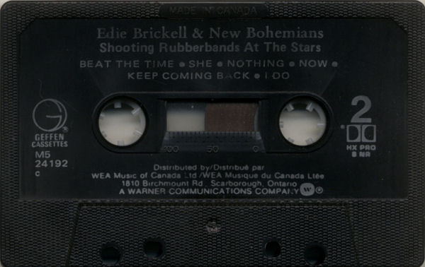 Edie Brickell & New Bohemians - Shooting Rubberbands At The Stars [Cassette] | Geffen Records (M5 24192) - 4