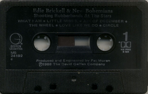 Edie Brickell & New Bohemians - Shooting Rubberbands At The Stars [Cassette] | Geffen Records (M5 24192) - 3