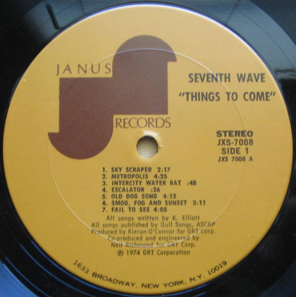 Seventh Wave - Things To Come | Janus Records (JXS7008) - 4 Seventh Wave - Things To Come | Janus Records (JXS7008) - 4