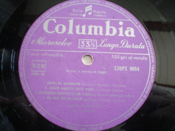 Amália Rodrigues - Amalia Rodriguez | Columbia (33QPX 8054) - 3
