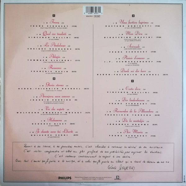 Nana Mouskouri - Classique | Philips (836 593-1) - 2 Nana Mouskouri - Classique | Philips (836 593-1) - 2