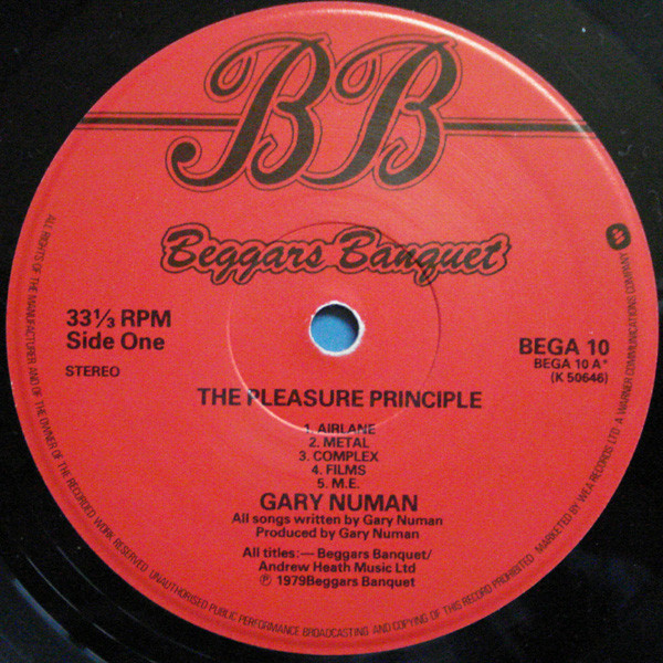 Gary Numan - The Pleasure Principle | Beggars Banquet (BEGA 10) - 2