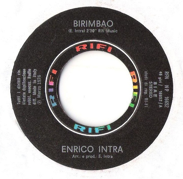 Enrico Intra - Birimbao | Rifi (RFN-NP 16652) - 4