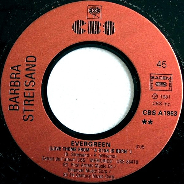 Barbra Streisand - Memory | CBS (CBS A1983) - 4