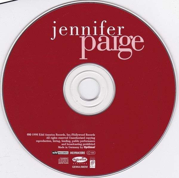Jennifer Paige - Jennifer Paige | Edel Records (0039842ERE) - 3